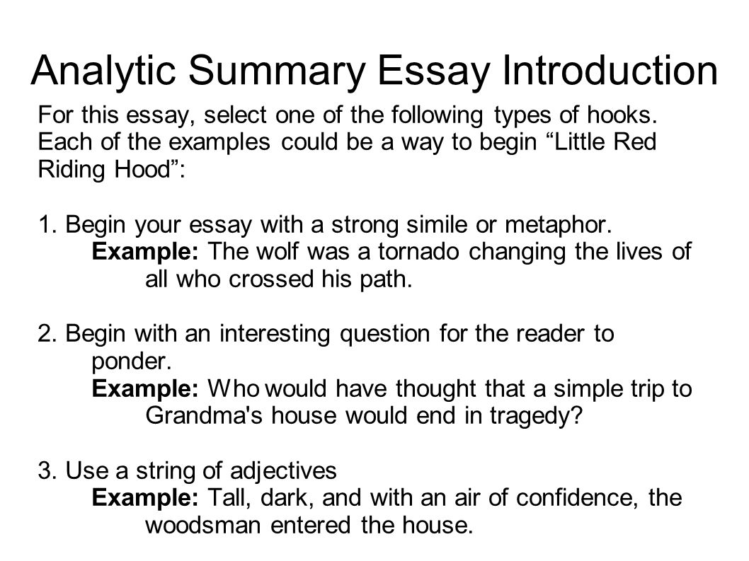 How to write a summary response essay conclusion
